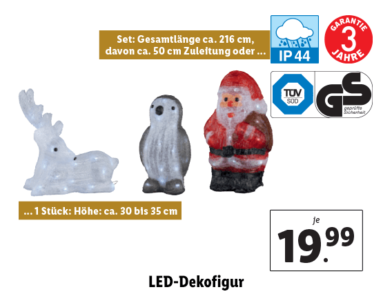 LED-Dekofigur 