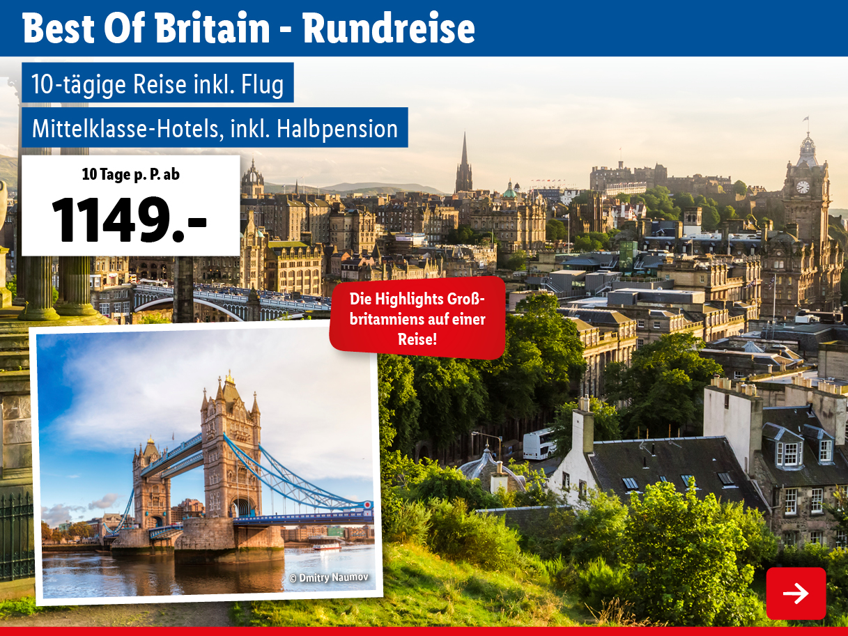 Best Of Britain - Rundreise