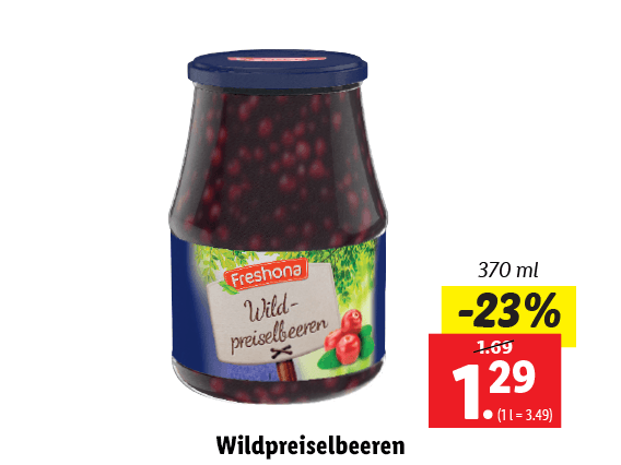 Wildpreiselbeeren 