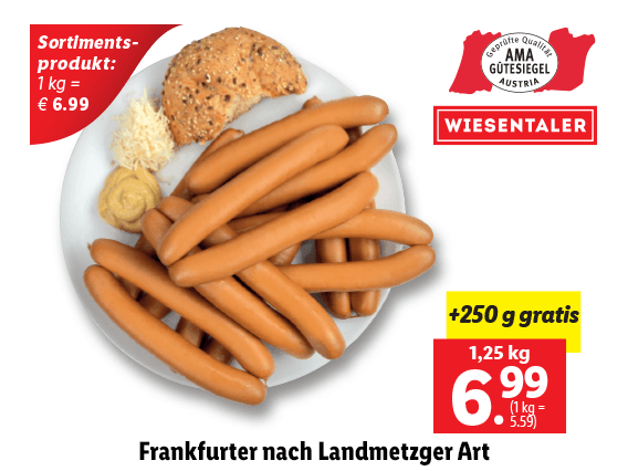 Frankfurter nach Landmetzger Art 
