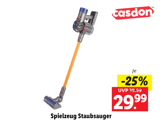  Casdon™ Spielzeug Staubsauger 