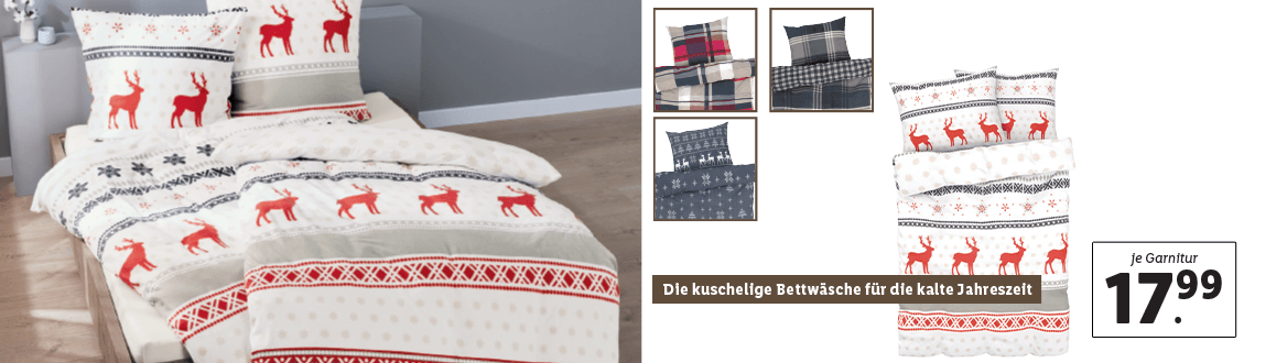  Fleece-Bettwäsche 