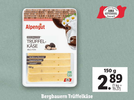 Bergbauern Trüffelkäse 