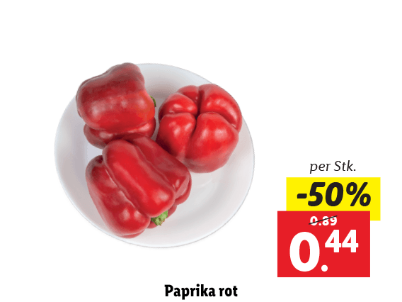 Paprika rot