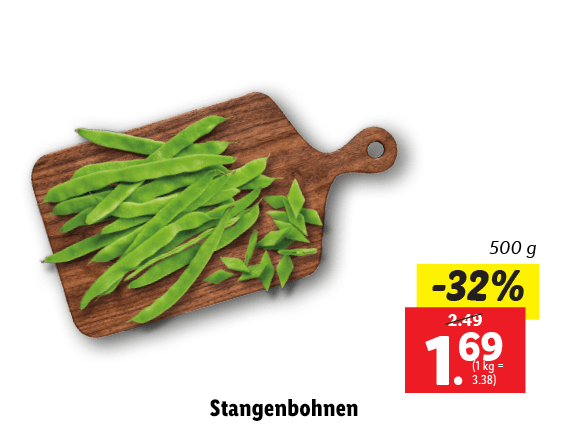 Stangenbohnen