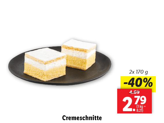 Cremeschnitte