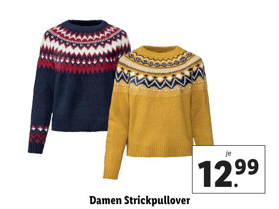 Damen Strickpullover