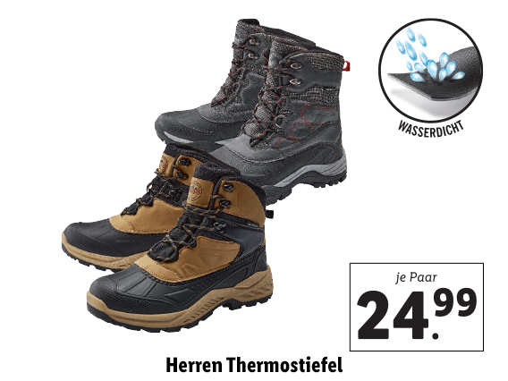 Herren Thermostiefel