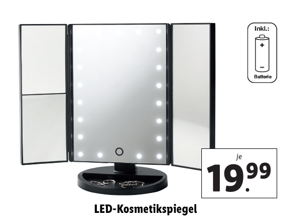 LED-Kosmetikspiegel