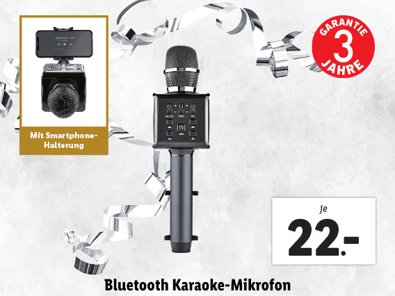 Bluetooth Karaoke-Mikrofon
