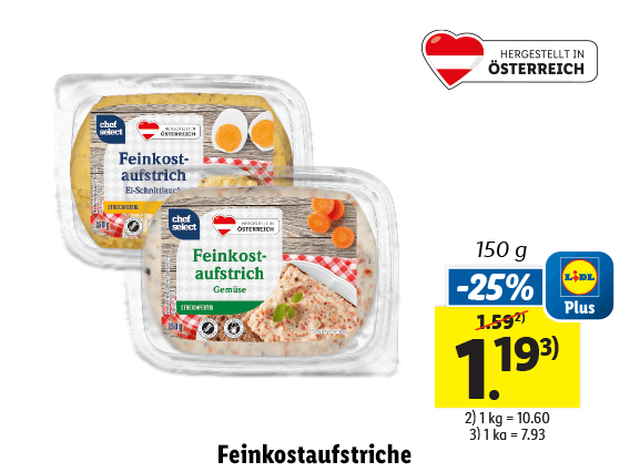 Feinkostaufstriche