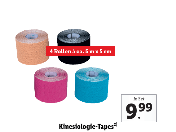 Kinesiologie-Tapes