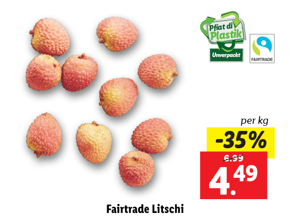  Fairtrade Litschi 