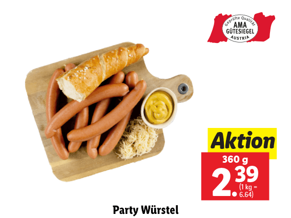  Party Würstel 