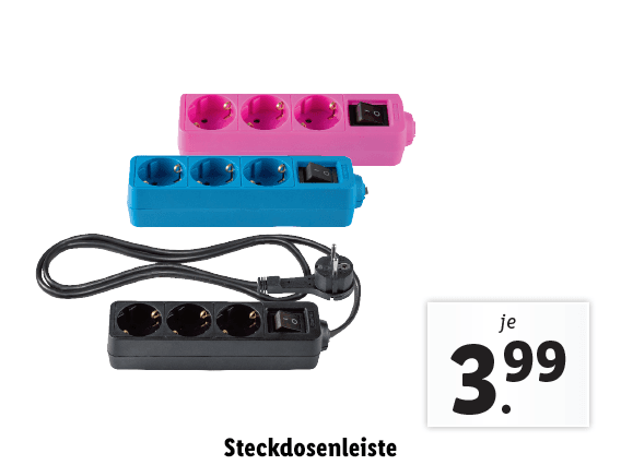  Steckdosenleiste 