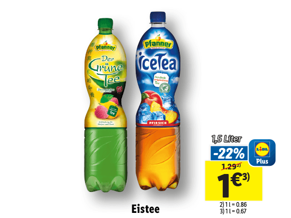 Pfanner Eistee 