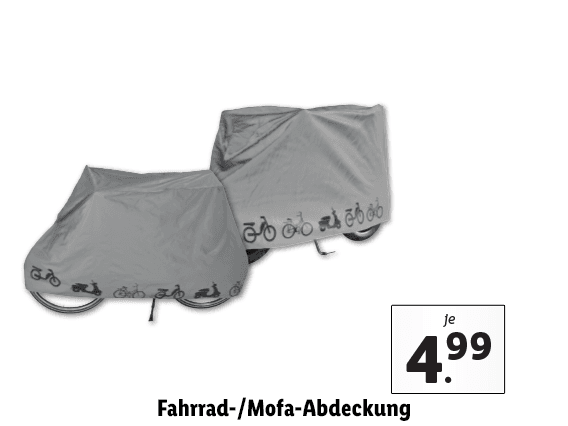 Fahrrad-/​Mofa-Abdeckung 