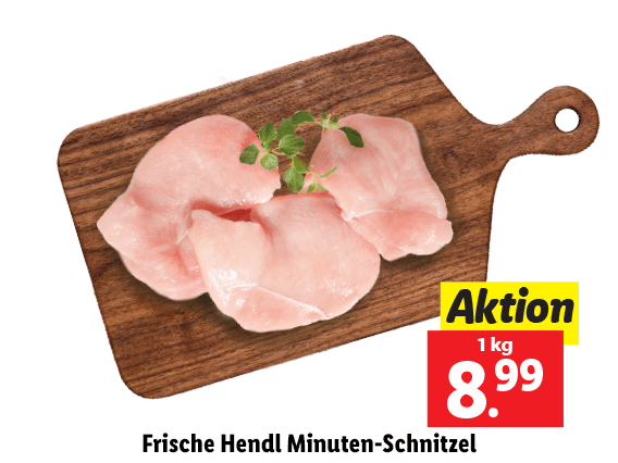 Frische Hendl Minuten-Schnitzel 