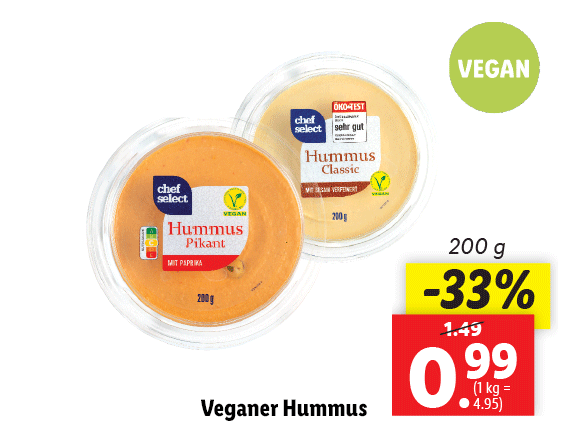 Veganer Hummus 