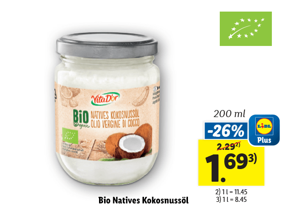 Bio Natives Kokosnussöl 