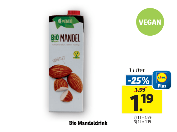 Bio Mandeldrink 