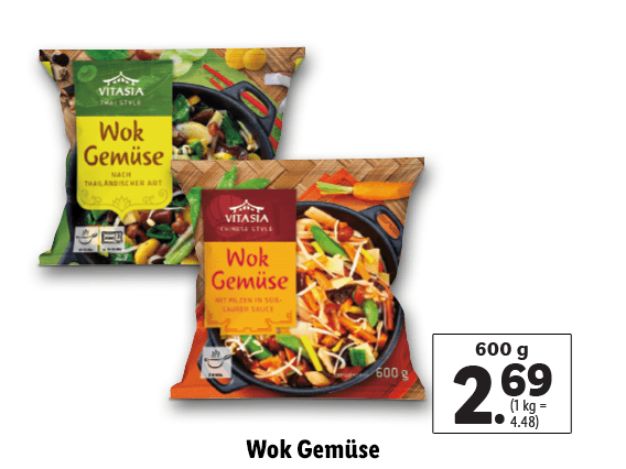 Wok Gemüse 
