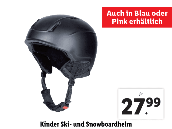 Kinder Ski- und Snowboardhelm 