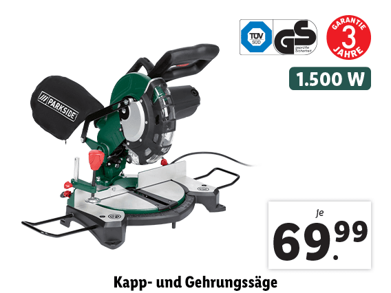 Kapp- und Gehrungssäge 