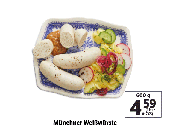 Münchner Weißwürste 