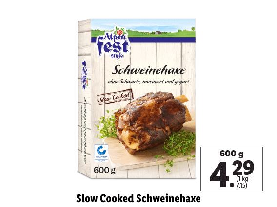 Slow Cooked Schweinehaxe 