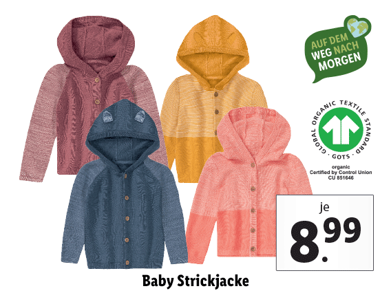 Baby Strickjacke 