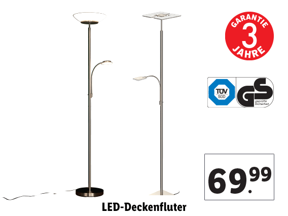 LED-Deckenfluter 