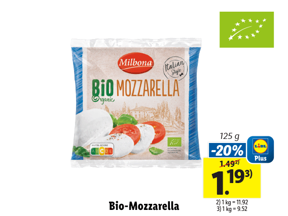 Bio-Mozzarella 