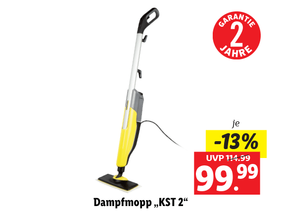 Kärcher Dampfmopp „KST 2“ 