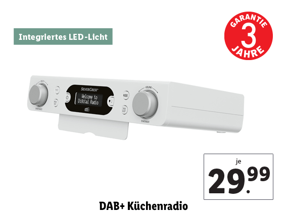 DAB+ Küchenradio