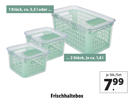 Frischhaltebox