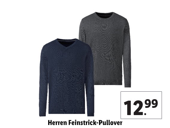 Herren Feinstrick-Pullover