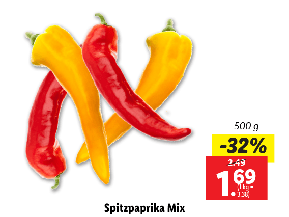 Spitzpaprika Mix 