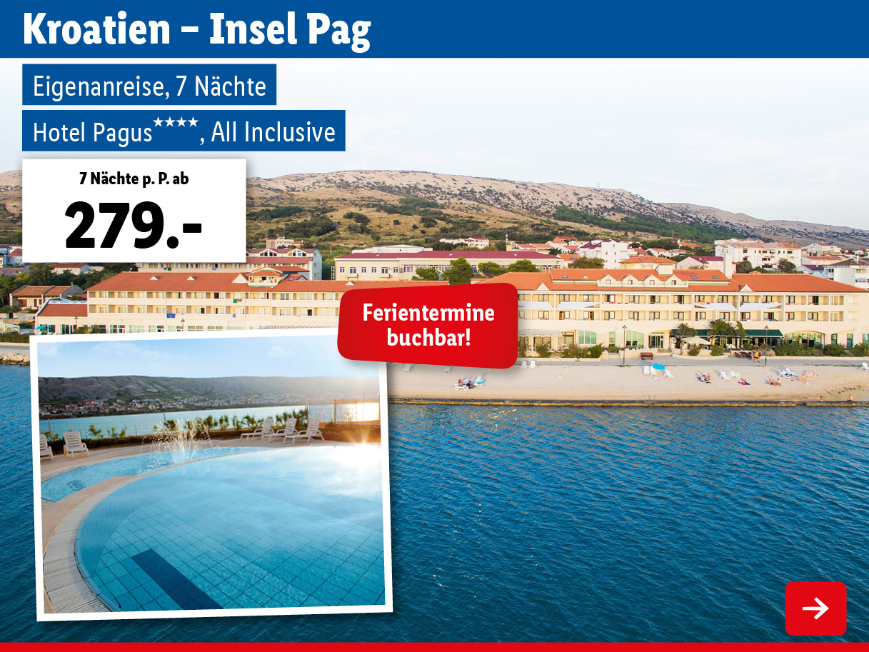 Kroatien - Insel Pag