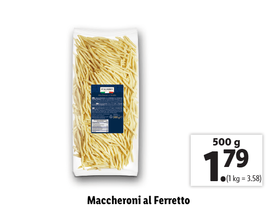 Maccheroni al Ferretto 