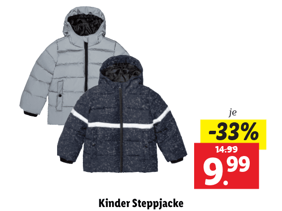 Kinder Steppjacke