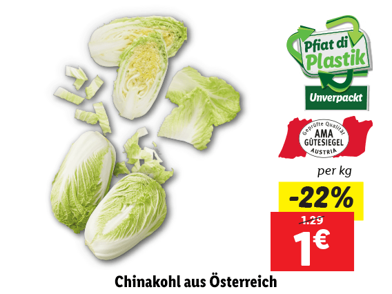  Chinakohl aus Österreich 
