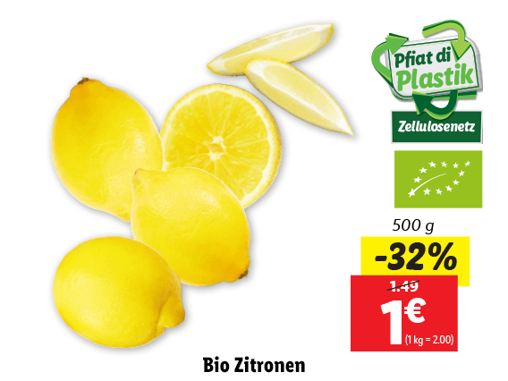  Bio Zitronen 