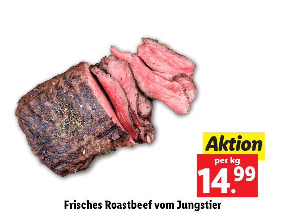  Frisches Roastbeef vom Jungstier 