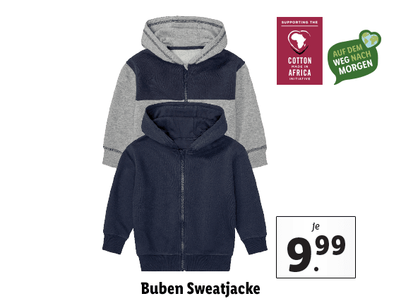  Buben Sweatjacke