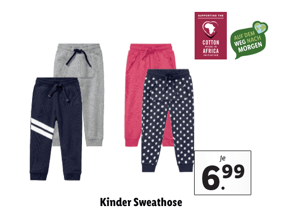  Kinder Sweathose