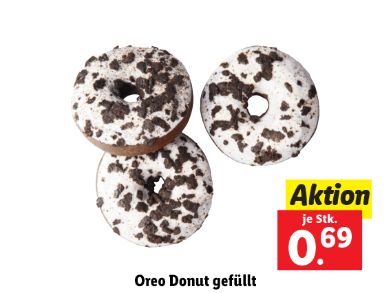 Oreo Donut gefüllt