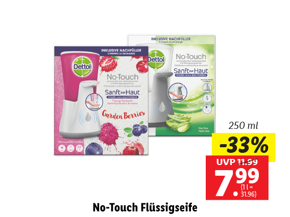 Dettol No Touch Flu Flüssigseife