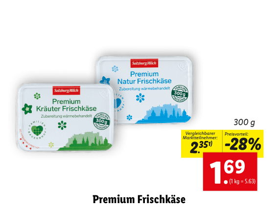 SalzburgMilch Premium Frischkäse