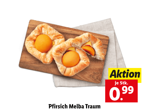 Pfirsich Melba Traum